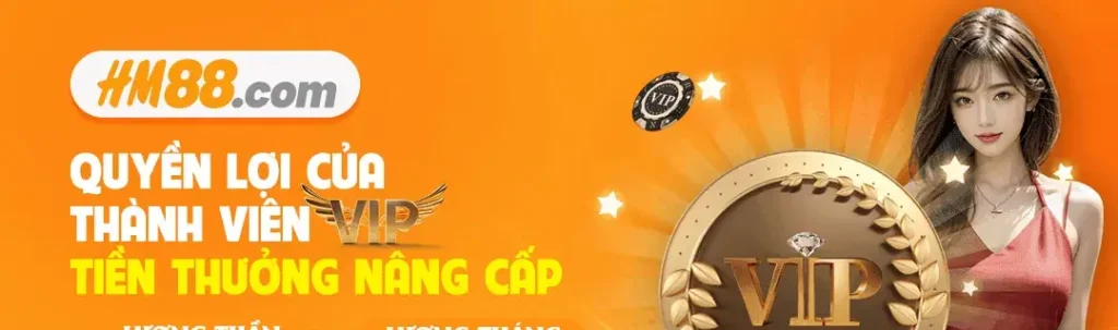 Hm88d tiền thưởng nâng cấp vip